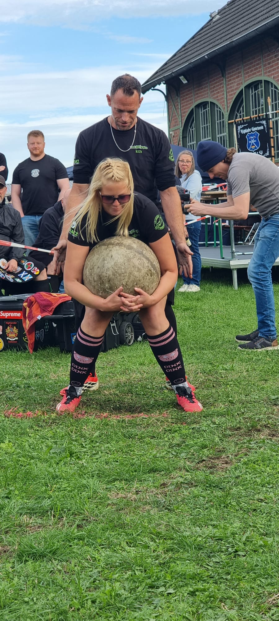 Sophia beim Stone of Manhood